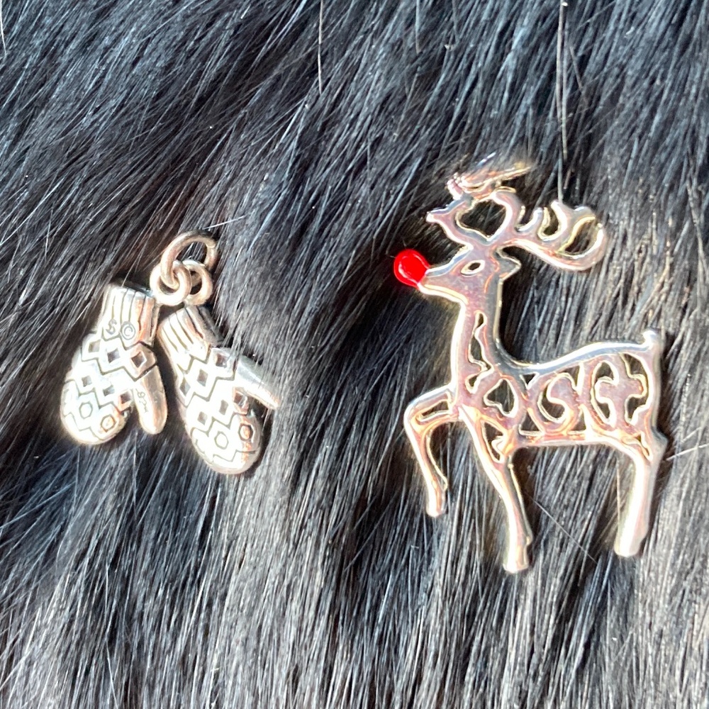 Holiday Pendants- 925 Sterling Silver